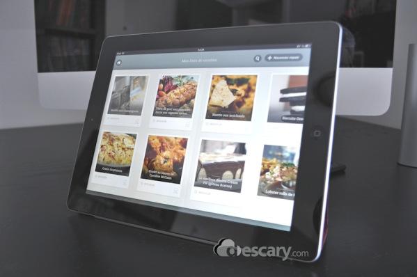 evernote food descary ipad iphone Evernote Food pour iPhone et iPad s’arrime à Open Table [Foodies]