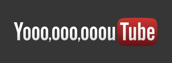 YouTube 1 milliard visiteurs