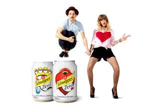 Daphné Burki et Gunther Love pour Schweppes Zero!