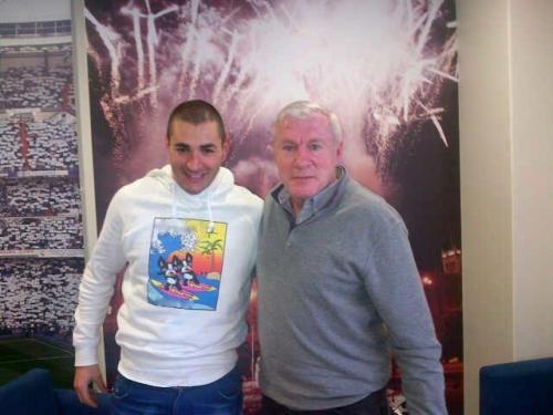 Karim Benzema et Luis Fernandez