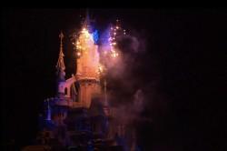 Disney Dreams à Disneyland Paris : Chateau de la Belle au Bois Dormant et Feux d'Artifices