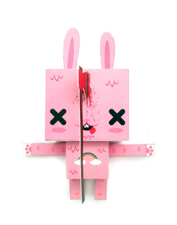 Murderer papertoy by Bowa