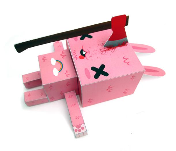 Murderer papertoy by Bowa