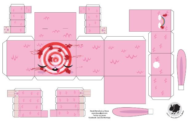 Murderer papertoy by Bowa