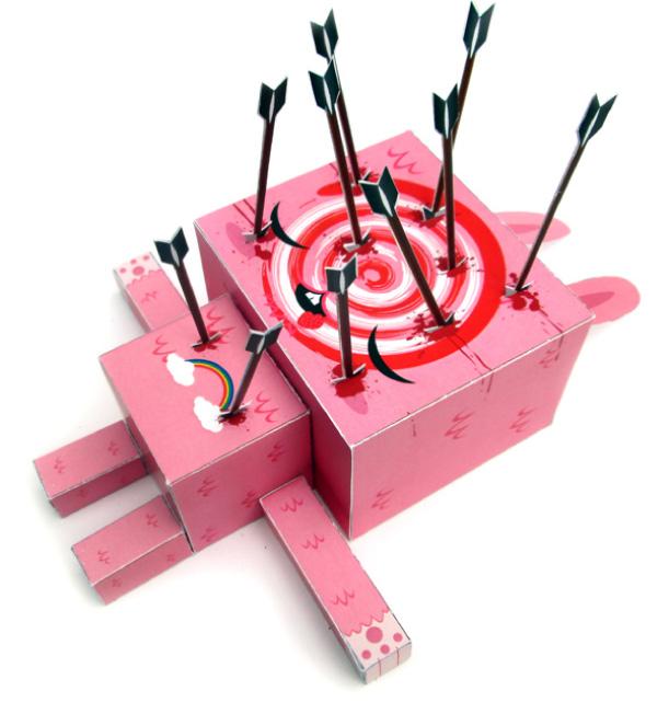 Murderer papertoy by Bowa