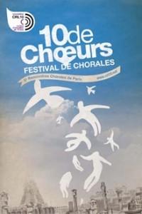 Festival « 10 de Chœurs »  jusqu’au 24 mars 2013 à Paris 10ème (concerts gratuits)