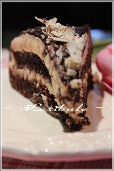 ~Gâteau au chocolat Miracle Whip, glaçage à l'orange et sa ganache au chocolat~