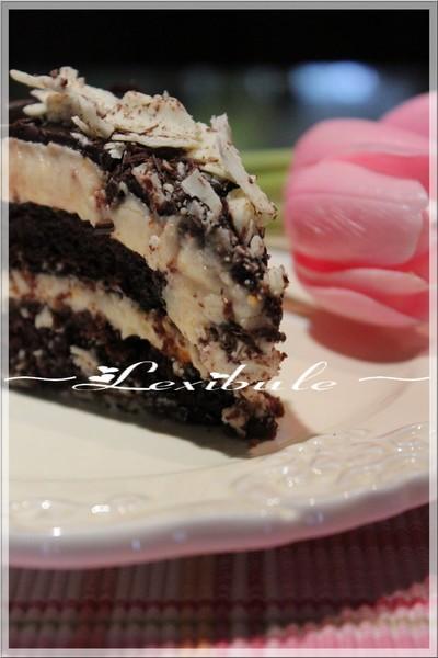 ~Gâteau au chocolat Miracle Whip, glaçage à l'orange et sa ganache au chocolat~