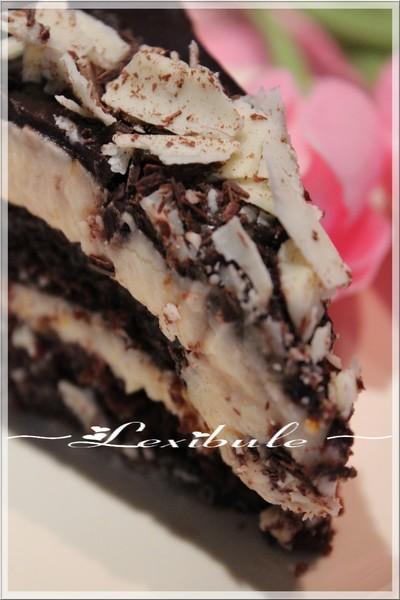 ~Gâteau au chocolat Miracle Whip, glaçage à l'orange et sa ganache au chocolat~