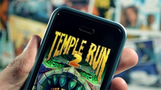 Temple Run 2 sur iPhone, fait sa première MAJ...
