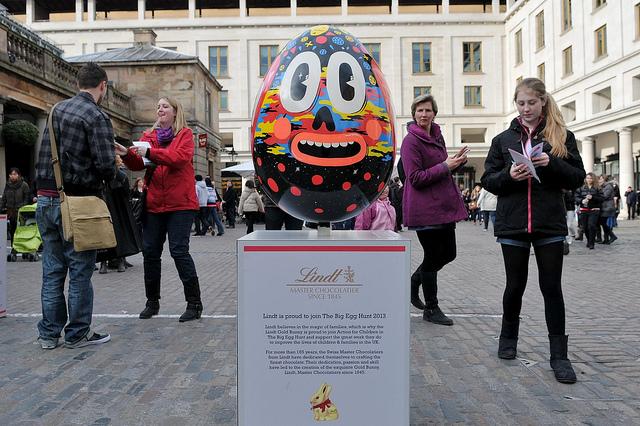 Big Egg Hunt : Chasse aux oeufs dans les rues de Londres