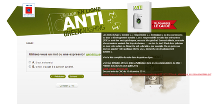 Guide en ligne anti Greenwashing 