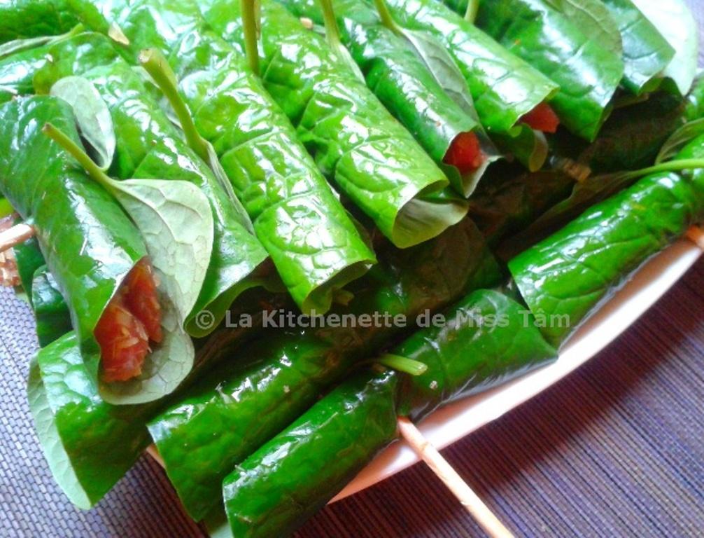 Vietnam : Boeuf La Lôt (Bò lá lốt)