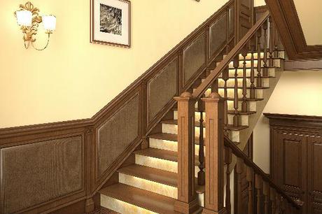 Escalier en bois Escalier en bois massif