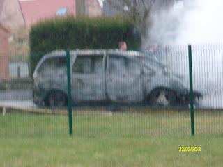 Explosion d'une voiture à Mazingarbe