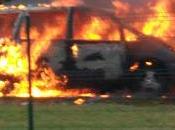 Explosion d'une voiture Mazingarbe