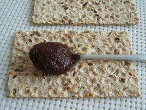 tartinade pralinée hyperprotéinée (sans sucre et sans matières grasses) DSC00022