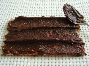 tartinade pralinée hyperprotéinée (sans sucre et sans matières grasses) DSC00055