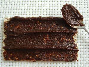 tartinade pralinée hyperprotéinée (sans sucre et sans matières grasses) DSC00057