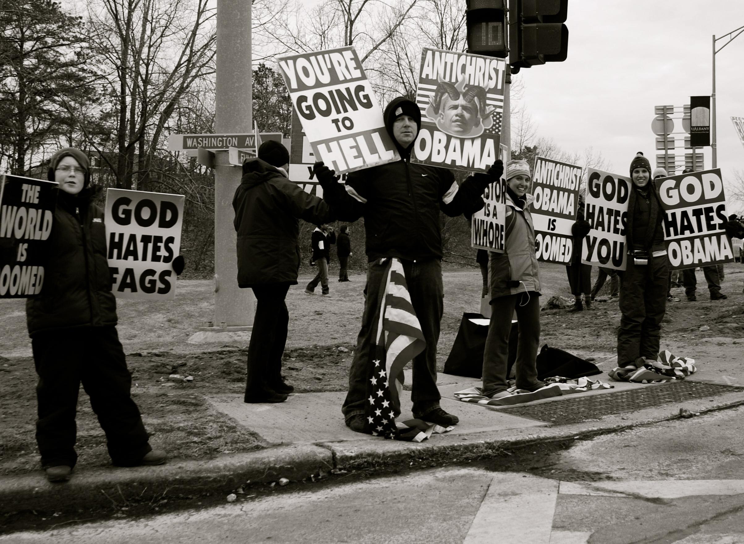 Westboro Church homophobe