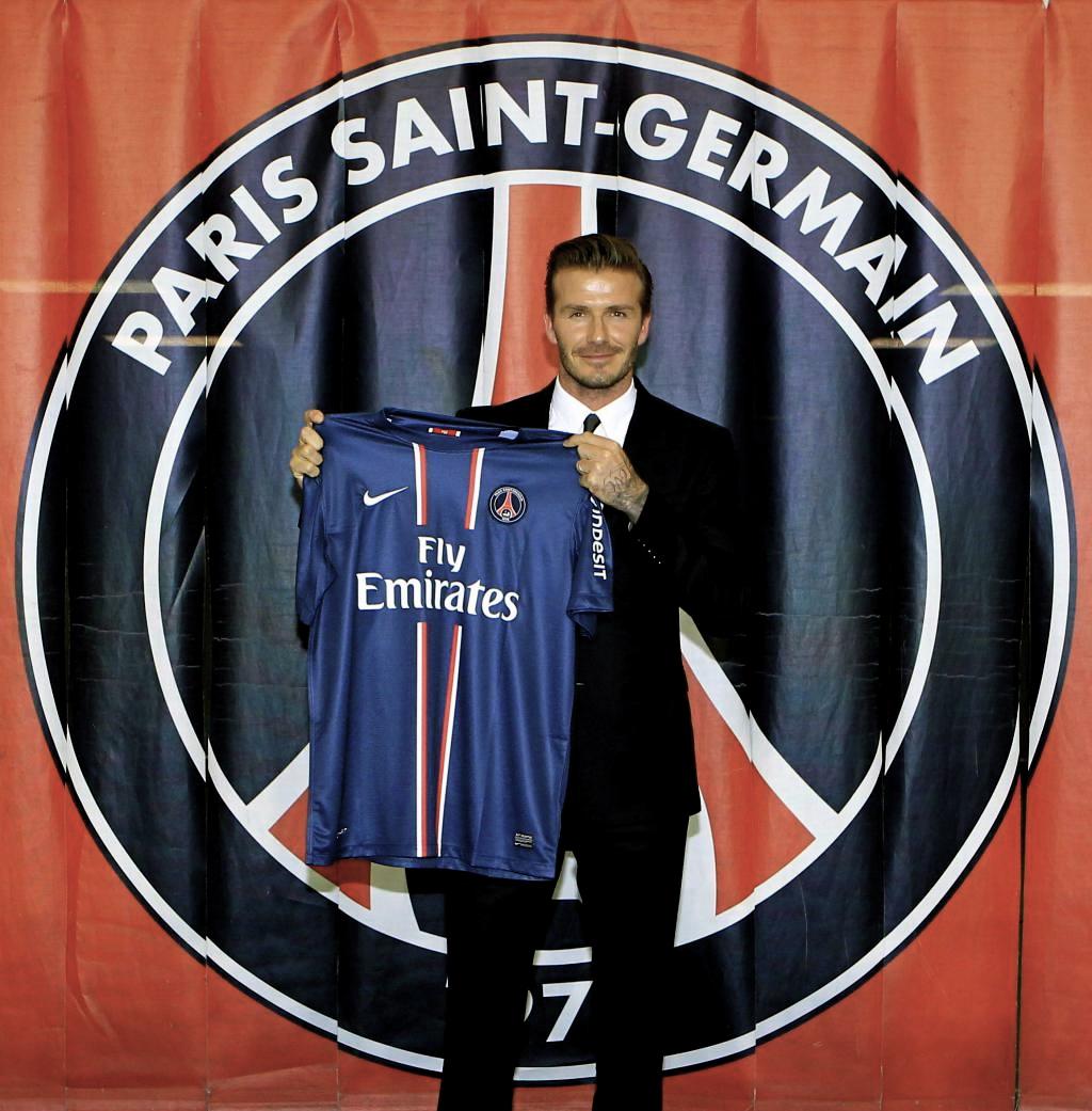 David Beckham l'icône gay signe au PSG