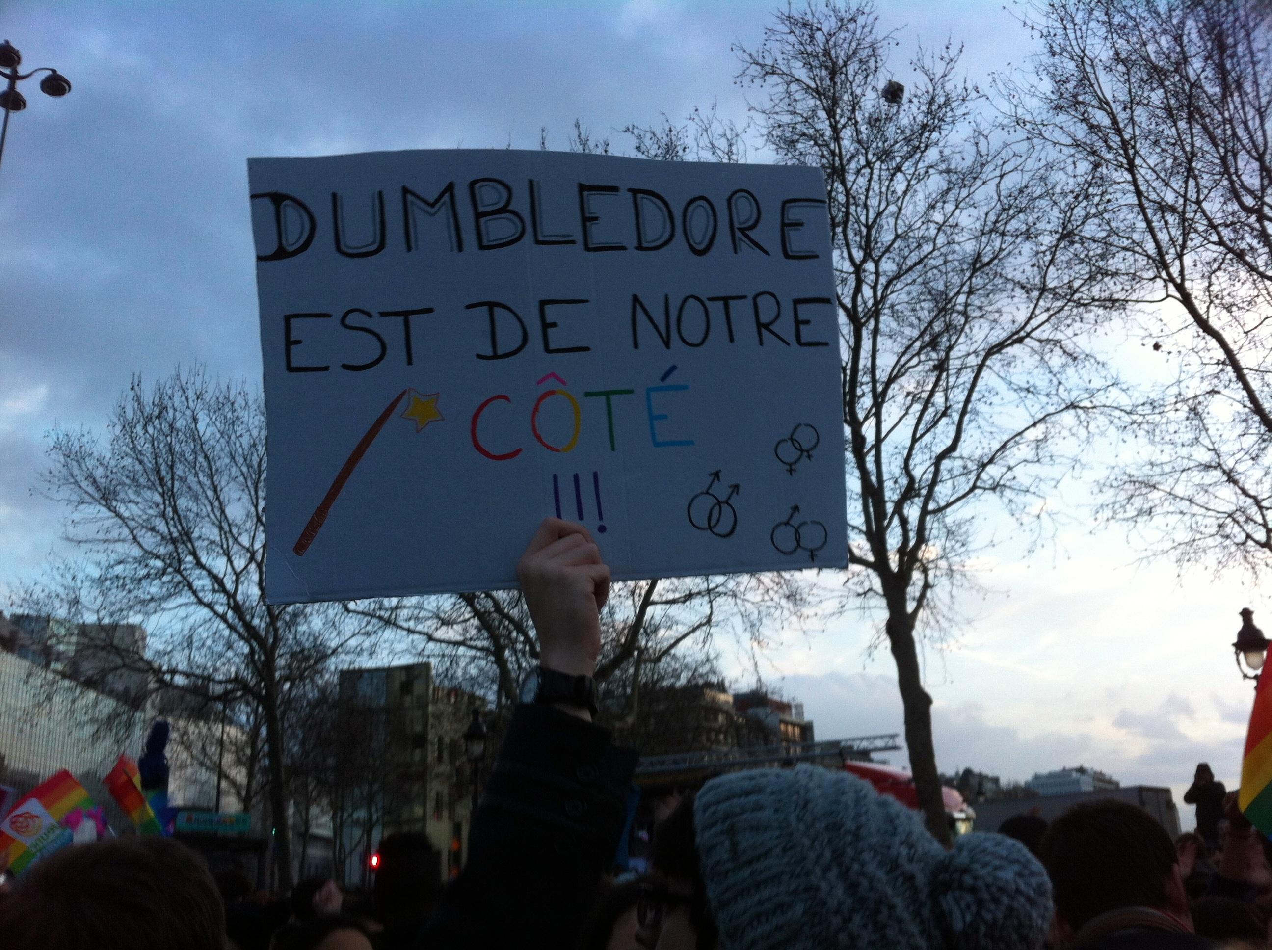 Manifestation Pro Mariage Gay 27 Janvier 2013
