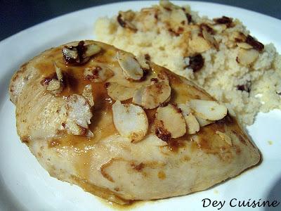 Poulet à la marocaine pour 