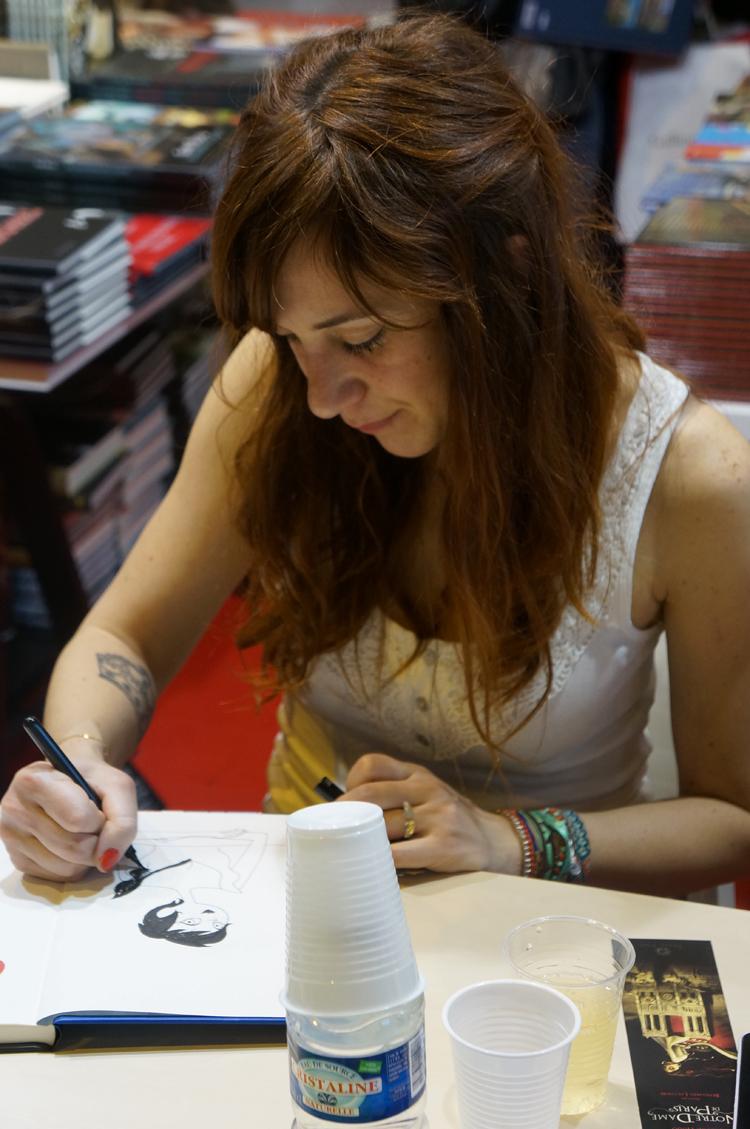 Dédicace Pénélope Bagieu Salon du Livre 2013