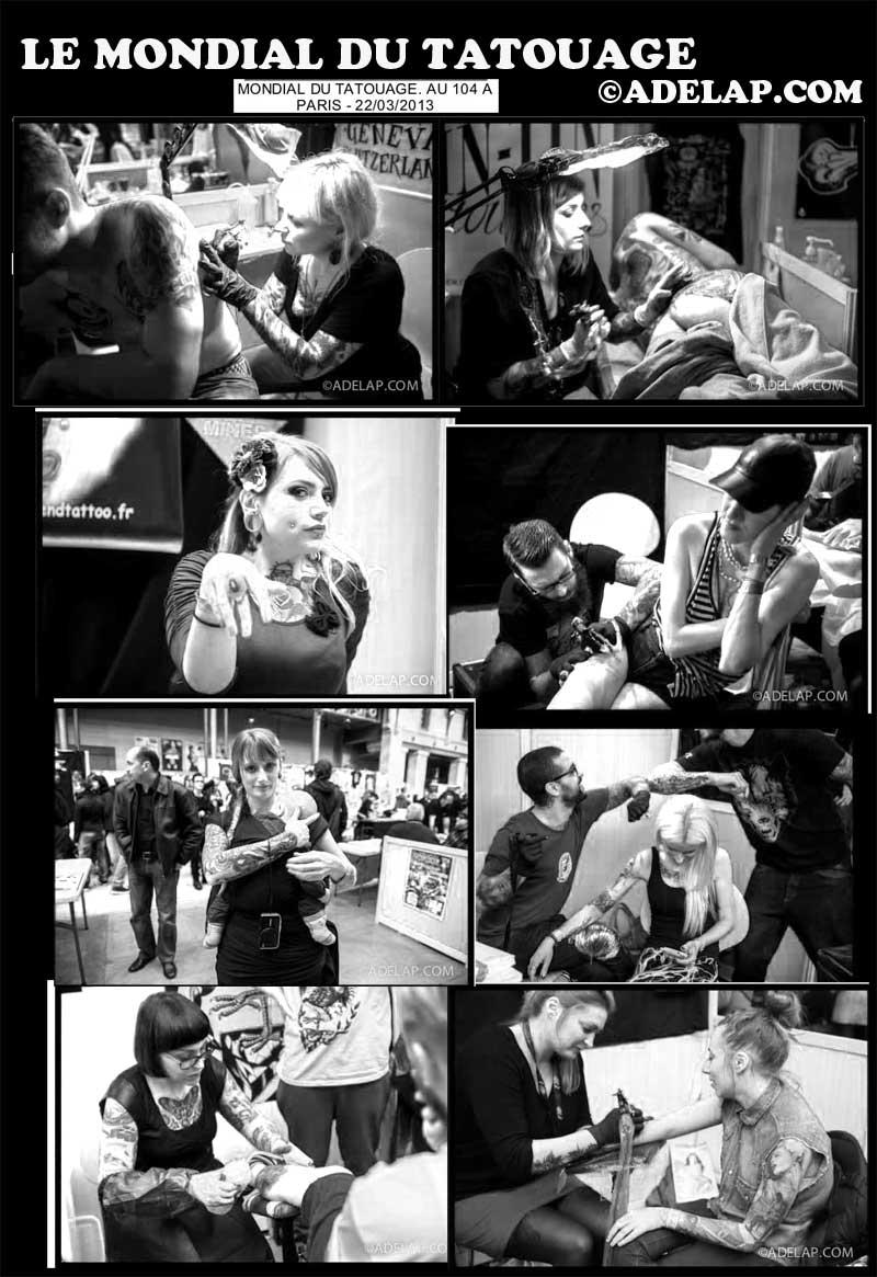 Reportage :: Le Mondial du tatouage , les femmes