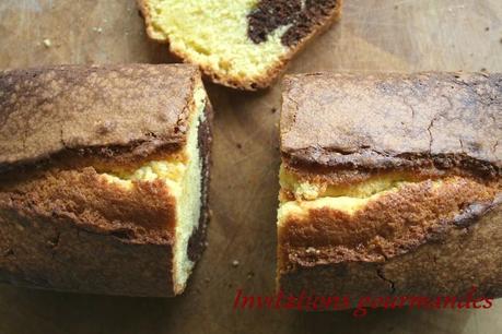 LE MOUSTACHU OU LE CAKE MARBRE VANILLE-CHOCOLAT IMG_9349