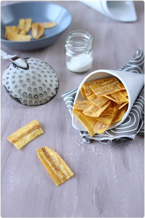 Chips de banane plantain