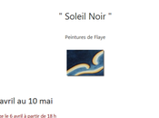 Galerie Réalgar Saint Etienne exposition FLAYE Soleil noir