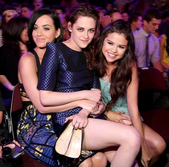Katy Perry, Kristen Stewart et Selena Gomez au Kids Choice Awards 2013 à Los Angeles - 23.03.2013
