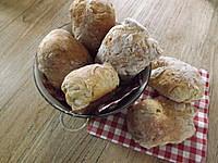 Petits pains sans pétrissage