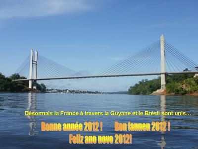 Désormais, le Brésil et la France, à travers la Guyane, sont unis…