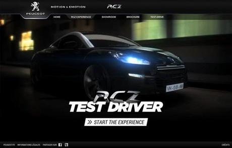 Peugeot | RCZ Test Driver
