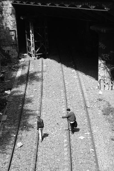 Les voies. Paris 2010. Buttes Chaumont - Tim Aspert