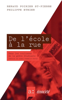 Vient de paraître > Renaud Poirier St-Pierre et Philippe Éthier : De l’école à la rue