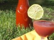 Cocktail sans alcool fraise-ananas