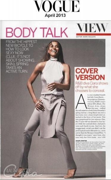 LE STYLE CIARA : SEXY DANS VOGUE, HELLO KITTY DANS LA RUE