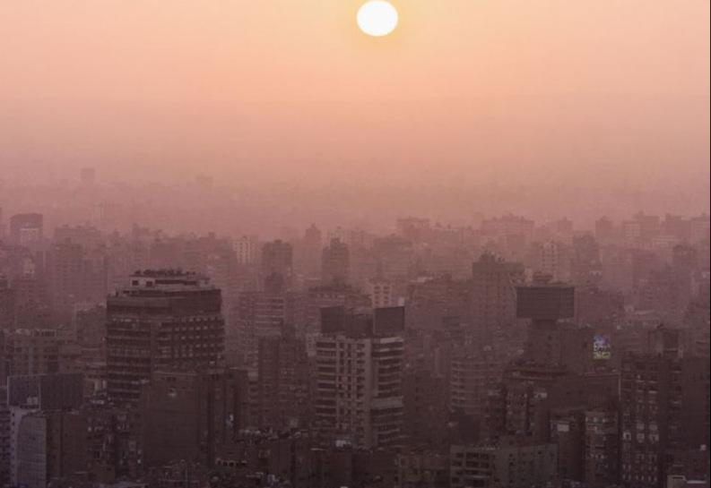 PANORAMA DU HAUT DE LA GRANDE PYRAMIDE OU PYRAMIDE DE KHEOPS : DES PHOTOS UNIQUES DU CAIRE