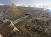 Panorama haut grande pyramide kheops photos uniques caire