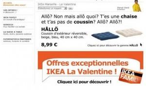 Ikea parodie Nabilla