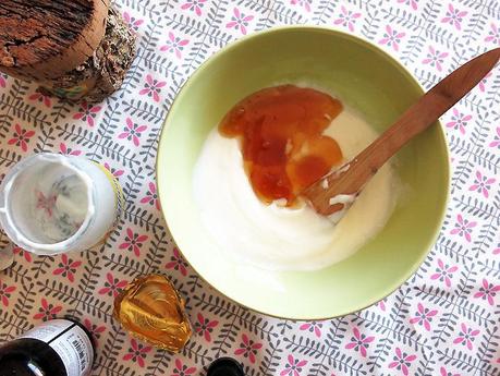 DIY masque miel yaourt2