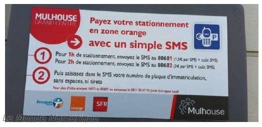 Le paiement du stationnement par SMS accessible à toutes les villes de France