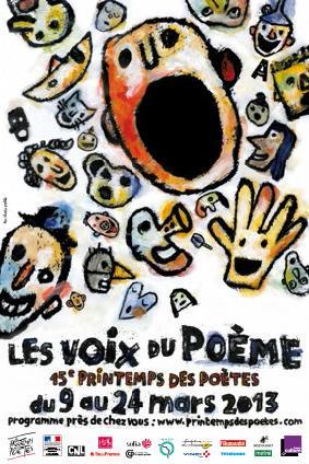 Anthologie sonore en téléchargement gratuit Les Grandes Voix du Poème avec le Printemps des Poètes