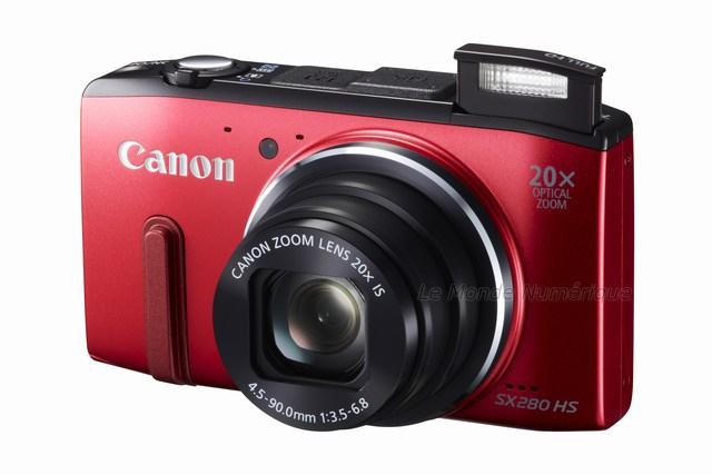 Nouveau traitement d’image Digic 6 pour les appareils Canon SX280HS et SX270HS