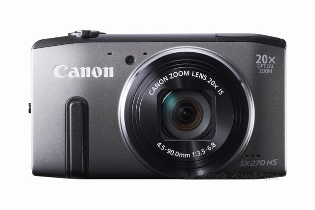 Nouveau traitement d’image Digic 6 pour les appareils Canon SX280HS et SX270HS