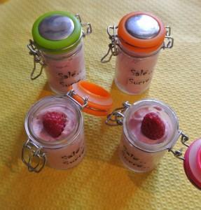 Mousse de framboises au mascarpone