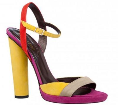 Sandales multicolores Roberto Cavalli
